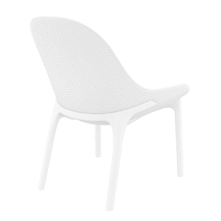 SKY LOUNGE WHITE ΠΟΛΥΘΡΟΝΑ ΠΟΛ/ΝΙΟΥ 60x71xH83cm