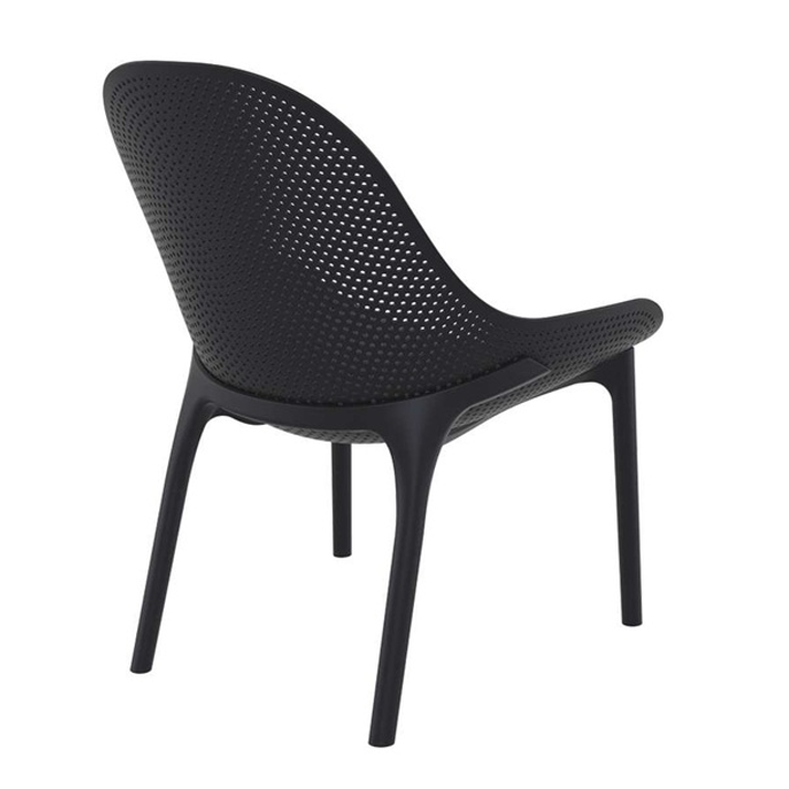 SKY LOUNGE BLACK ΠΟΛΥΘΡΟΝΑ ΠΟΛ/ΝΙΟΥ 60x71xH83cm