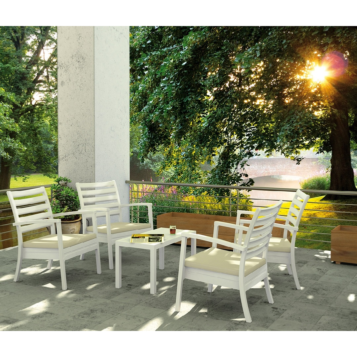 ARTEMIS XL WHITE ΠOΛΥΘΡΟΝΑ ΠΟΛ/ΝΙΟΥ 71x76xH89cm