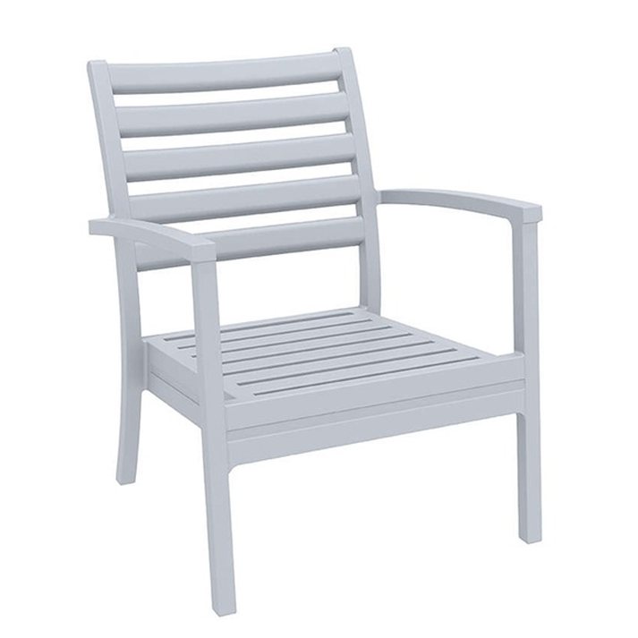 ARTEMIS XL SILVER GREY ΠOΛΥΘΡΟΝΑ ΠΟΛ/ΝΙΟΥ 71x76xH89cm