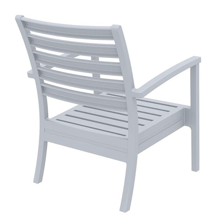 ARTEMIS XL SILVER GREY ΠOΛΥΘΡΟΝΑ ΠΟΛ/ΝΙΟΥ 71x76xH89cm