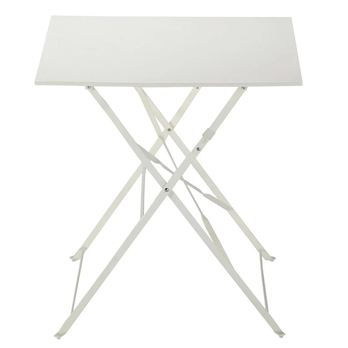 MAYO ΤΡΑΠΕΖΙ ΚΑΦΕΝΕΙΟΥ ΤΕΤΡΑΓΩΝΟ ΛΕΥΚΟ 70x70χ72cm