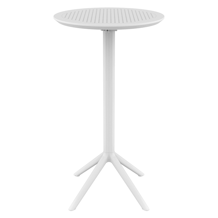 SKY WHITE BAR Φ60Χ108εκ.ΠΤΥΣ/ΝΟ ΤΡΑΠ. ΠΟΛ/ΝΙΟΥ