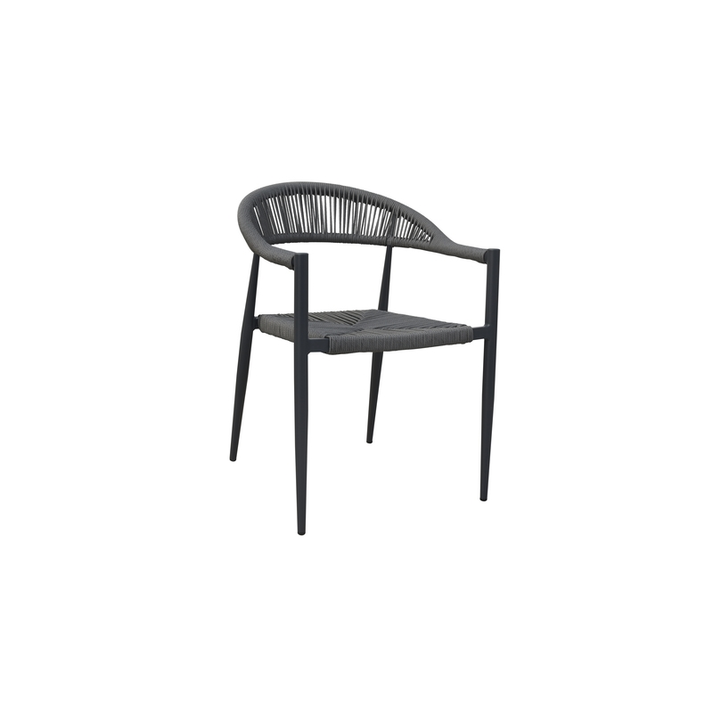 VALERIA GREY/GREY ΠΟΛ/ΝΑ ΑΛΟΥΜΙΝΙΟΥ 57Χ57Χ78εκ.