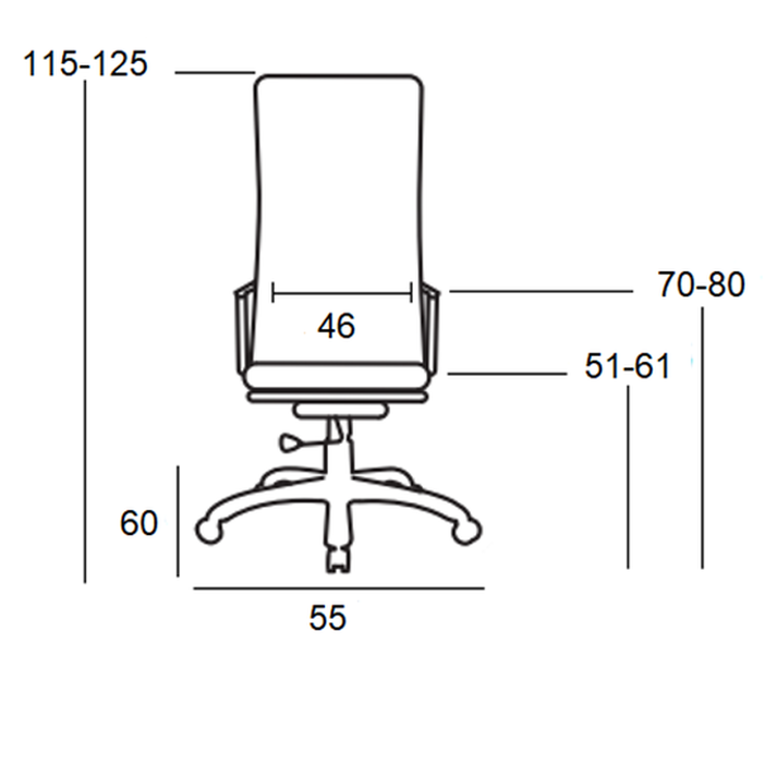 A9944 ΛΕΥΚΟ PU ΠΟΛΥΘΡΟΝΑ ΓΡΑΦΕΙΟΥ