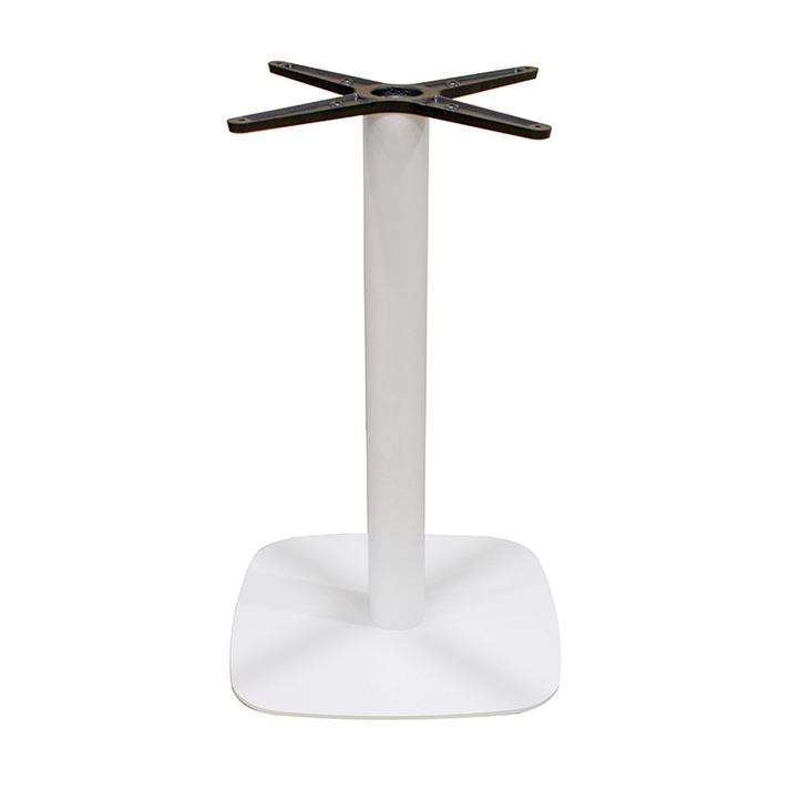 FLAT-S ΛΕΥΚΗ 45Χ45Χ72εκ.(Σ)ΒΑΣΗ ΜΕΤΑΛΛΙΚΗ 11.6kg