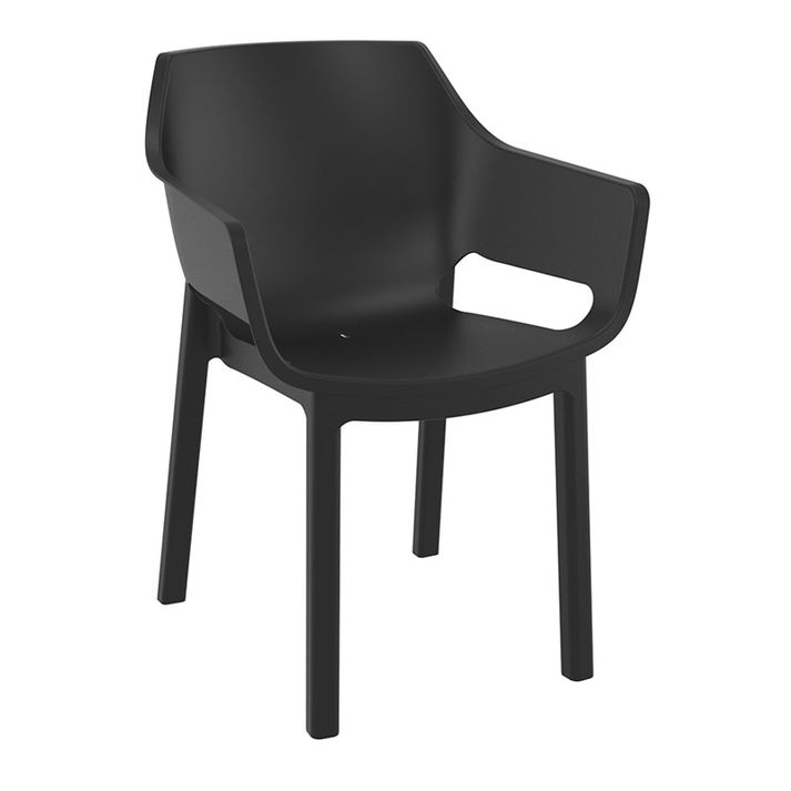 DORA BLACK ΠΟΛΥΘΡΟΝΑ ΠΟΛ/ΝΙΟΥ 58X59X80εκ.