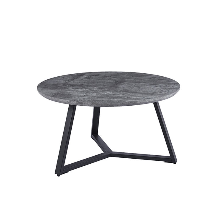 ALEX CEMENT Φ80Χ41εκ. ΤΡΑΠΕΖΙ ΣΑΛΟΝΙΟΥ