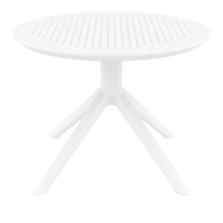 Sky Mini Πλαστικό Τραπέζι White Φ60x45 εκ.