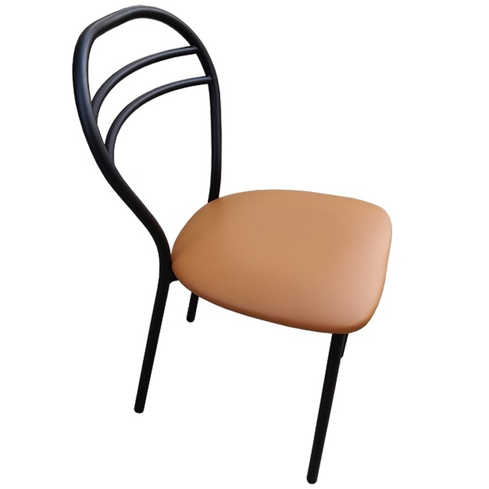 Konnie Καρέκλα Κουζίνας Μέταλλο / Δερματίνη 40x47xH81cm (4 χρώματα)