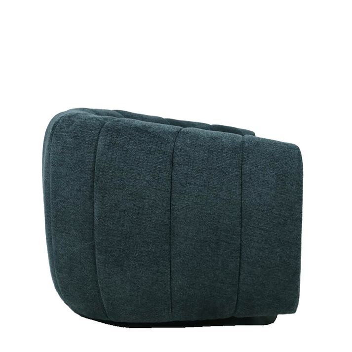 Ascot πολυθρόνα περιστρεφόμενη water green 99x83.5x72.5cm