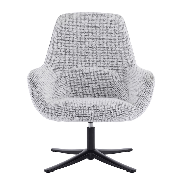 TIFFANY ΠΟΛΥΘΡΟΝΑ ΠΕΡΙΣΤΡΕΦΟΜΕΝΗ ΛΕΥΚΟ ΜΕ PATTERN 80x75x90cm