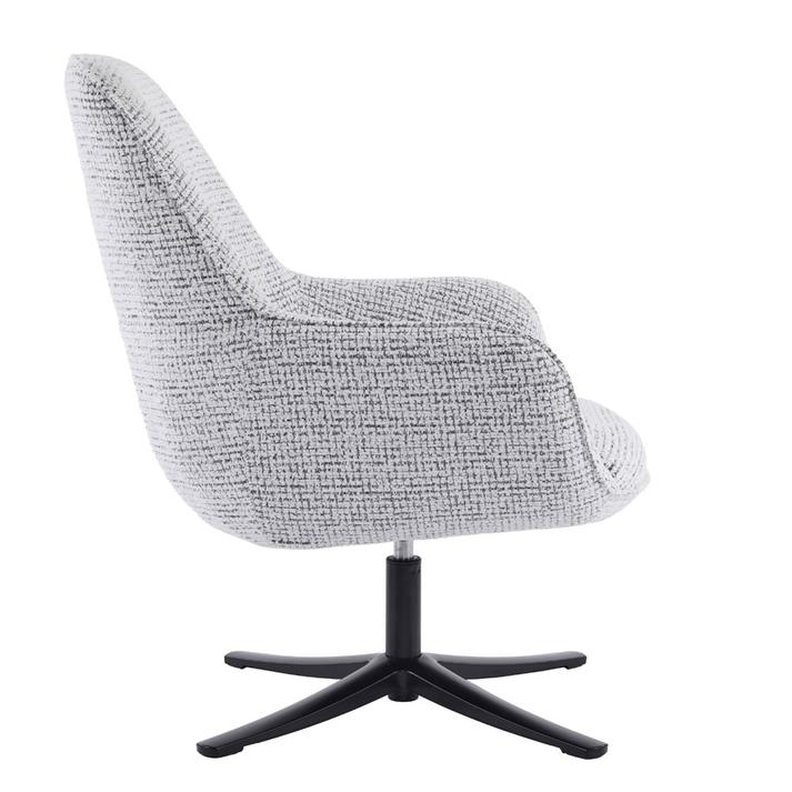 TIFFANY ΠΟΛΥΘΡΟΝΑ ΠΕΡΙΣΤΡΕΦΟΜΕΝΗ ΛΕΥΚΟ ΜΕ PATTERN 80x75x90cm