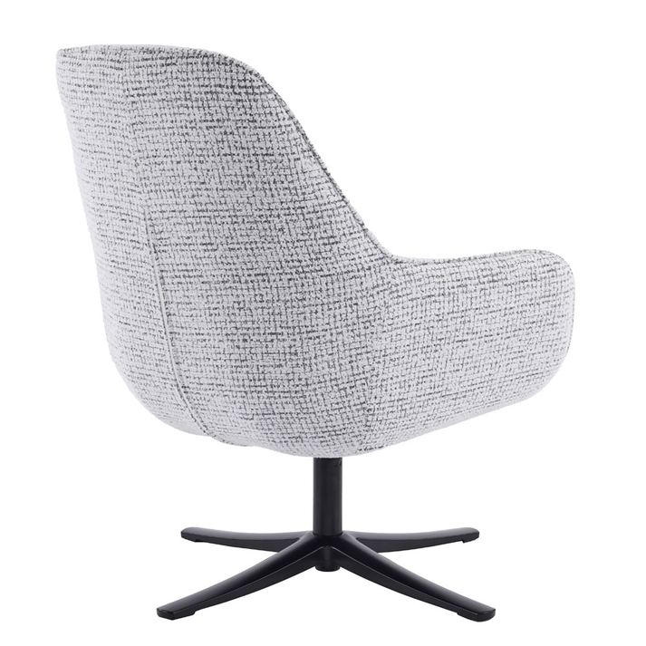 TIFFANY ΠΟΛΥΘΡΟΝΑ ΠΕΡΙΣΤΡΕΦΟΜΕΝΗ ΛΕΥΚΟ ΜΕ PATTERN 80x75x90cm