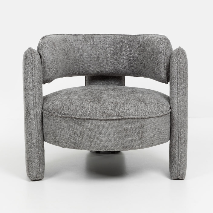 GRADA SMALL ΠΟΛΥΘΡΟΝΑ ΓΚΡΙ 79x85x70.5cm