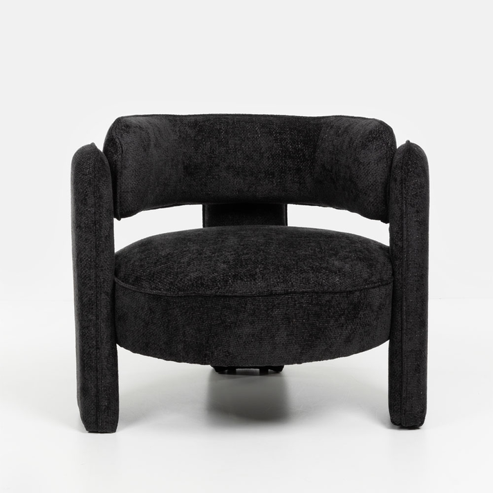 GRADA SMALL ΠΟΛΥΘΡΟΝΑ ΜΑΥΡΟ 79x85x70.5cm