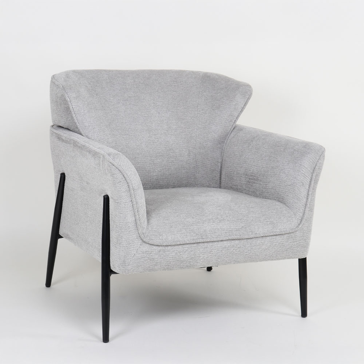 LENON ΠΟΛΥΘΡΟΝΑ ΓΚΡΙ 83x83x85cm