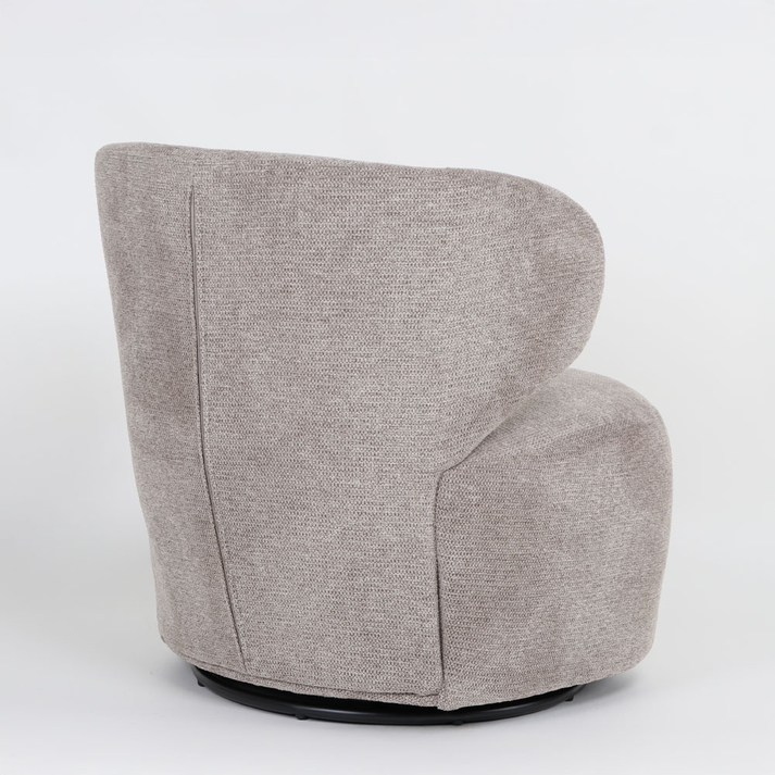 GEO ΠΟΛΥΘΡΟΝΑ ΓΚΡΙ LATTE 74x76x75cm