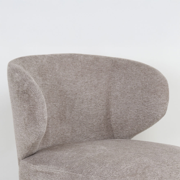 GEO ΠΟΛΥΘΡΟΝΑ ΓΚΡΙ LATTE 74x76x75cm