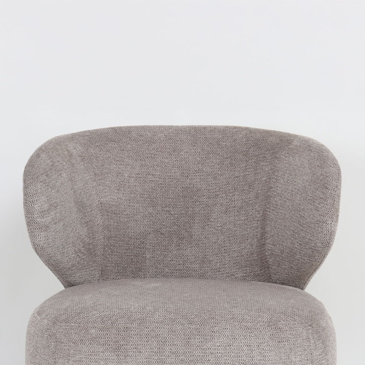 GEO ΠΟΛΥΘΡΟΝΑ ΓΚΡΙ LATTE 74x76x75cm