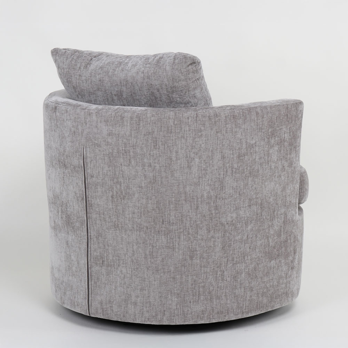 ORBITA ΠΟΛΥΘΡΟΝΑ ΠΕΡΙΣΤΡΕΦΟΜΕΝΗ ΓΚΡΙ 78x76x65cm