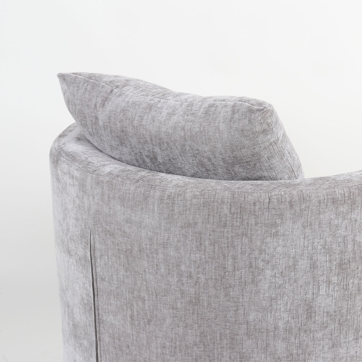 ORBITA ΠΟΛΥΘΡΟΝΑ ΠΕΡΙΣΤΡΕΦΟΜΕΝΗ ΓΚΡΙ 78x76x65cm