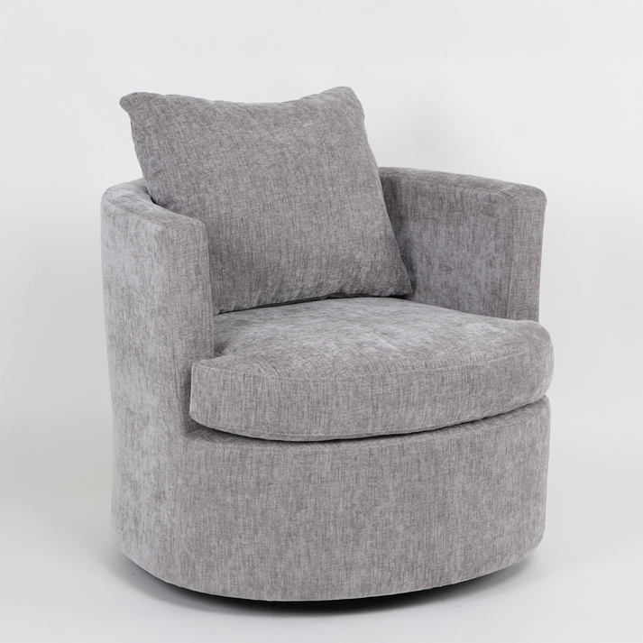 ORBITA ΠΟΛΥΘΡΟΝΑ ΠΕΡΙΣΤΡΕΦΟΜΕΝΗ ΓΚΡΙ 78x76x65cm