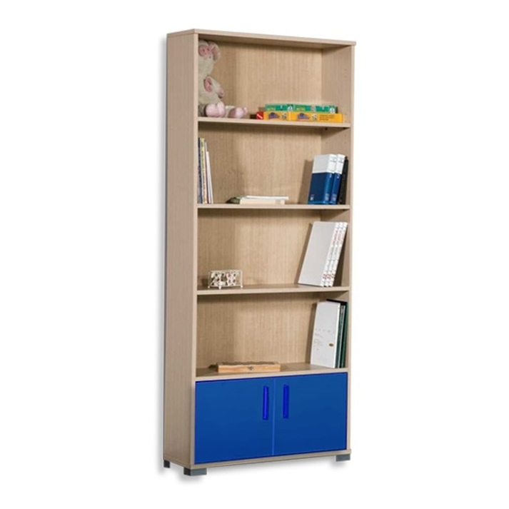 ΒΙΒΛΙΟΘΗΚΗ ΕΛΛΗΝΙΚΗΣ ΚΑΤΑΣΚΕΥΗΣ 80x32xH187cm ALN 802