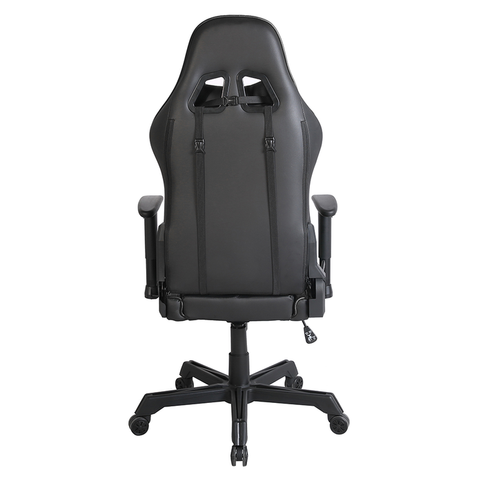 RANGER ΚΑΡΕΚΛΑ GAMING ΓΡΑΦΕΙΟΥ ΜΑΥΡΟ 52x74x138