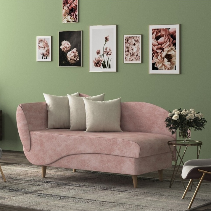 Καναπές DULCE Σάπιο Μήλο 161-190x72x78cm