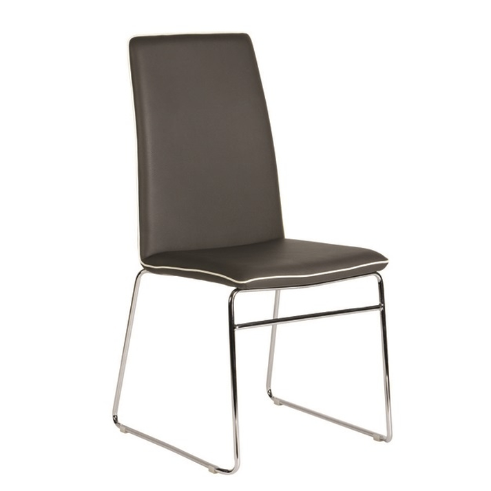 Καρέκλα με Inox σκελετό 45x58xH95cm