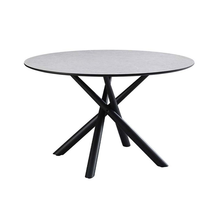 VOTSALO ΤΡΑΠΕΖΙ STONE ΓΚΡΙ 120x120x75