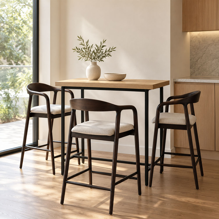 Merlo Τραπέζι Bar Sonoma 100x45x90cm