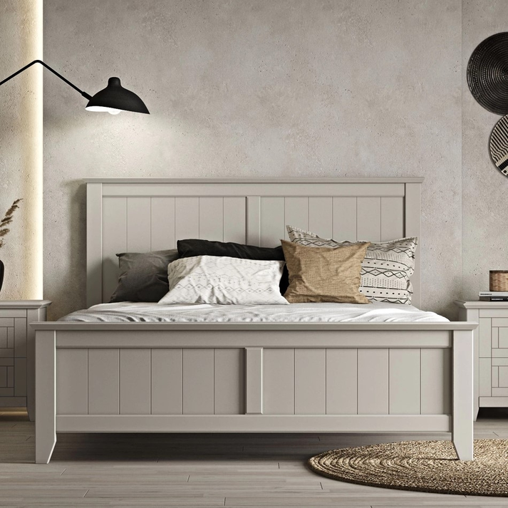 ISAVELLA  Κρεβάτι Ελληνικής Κατασκευής  214x174xH120cm (Για Στρώμα 160x200cm)