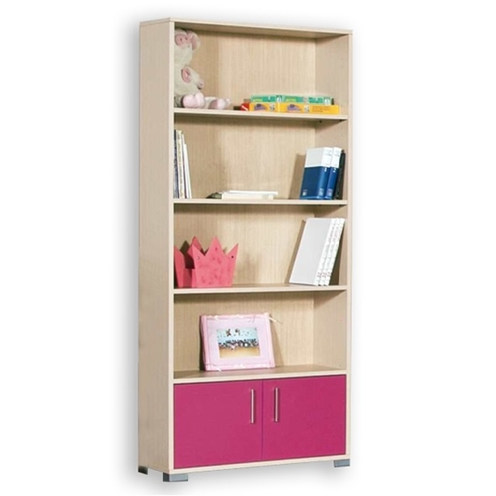 ΒΙΒΛΙΟΘΗΚΗ ΕΛΛΗΝΙΚΗΣ ΚΑΤΑΣΚΕΥΗΣ 80x32xH187cm ALN 802
