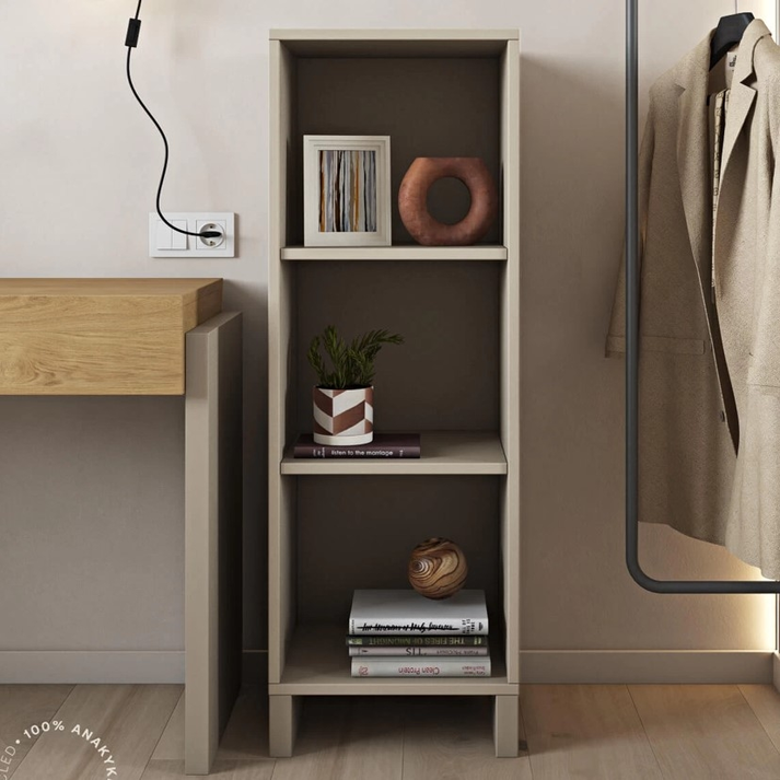 MOD Βιβλιοθήκη Ελληνικής Κατασκευής 40x35xH116cm