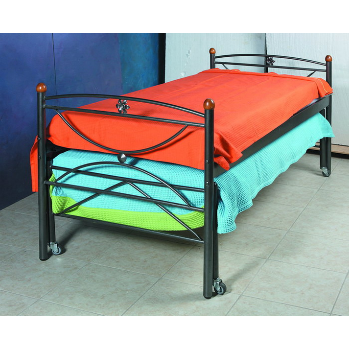 ΔΥΟ ΜΟΝΑ ΚΡΕΒΑΤΙΑ ΜΕ ΣΥΡΟΜΕΝΟ ΚΡΕΒΑΤΙ 90χ190 MODEL 517 