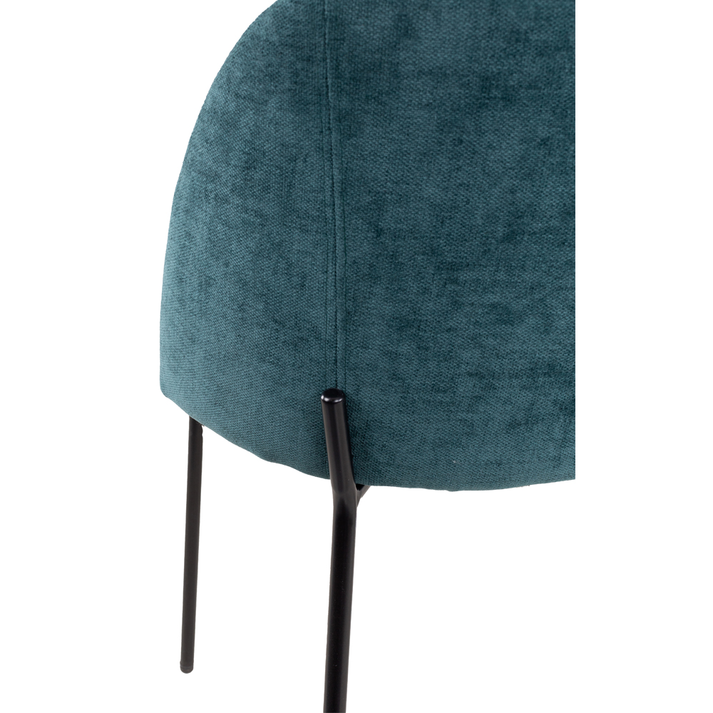 EGG ΚΑΡΕΚΛΑ WATER GREEN ΜΑΥΡΟ 50x53x80cm