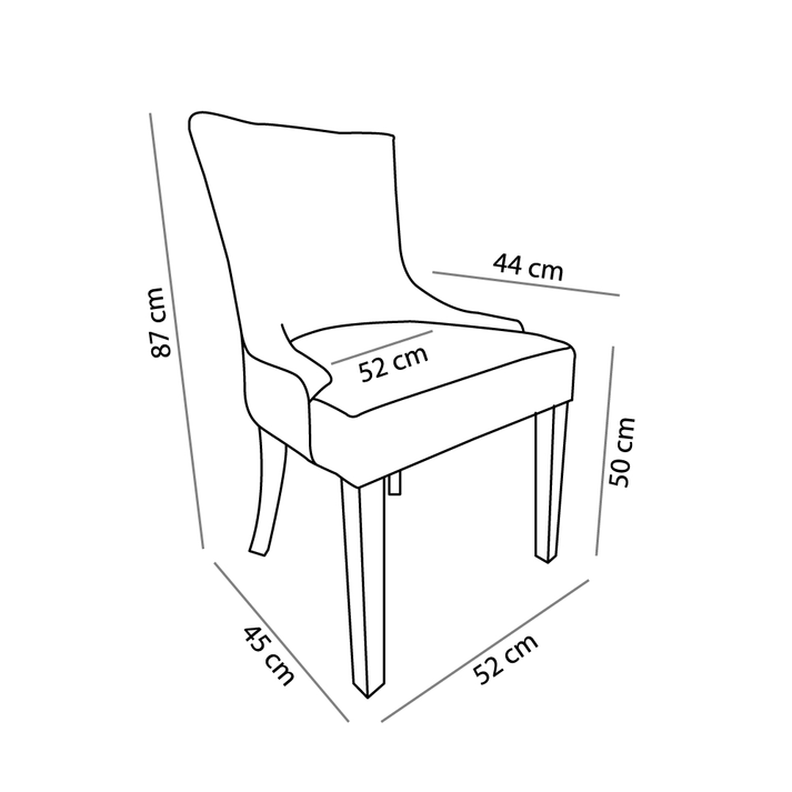 OXFORD ΚΑΡΕΚΛΑ SAND BEIGE 52x45x87