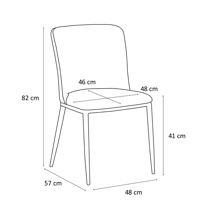 COUTURE ΚΑΡΕΚΛΑ CAMEL ΜΑΥΡΟ 48x57x82cm