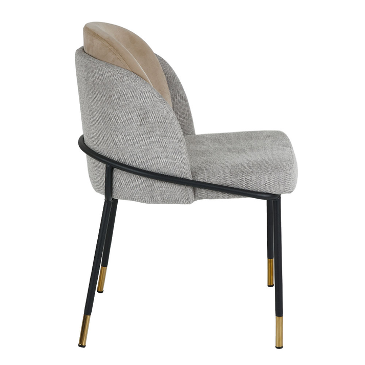 ASTON ΚΑΡΕΚΛΑ ΓΚΡΙ ΑΝΟΙΧΤΟ ΜΑΥΡΟ 55x55x78cm