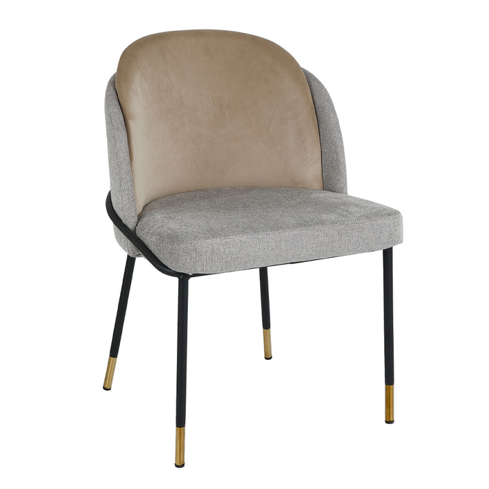 ASTON ΚΑΡΕΚΛΑ ΓΚΡΙ ΑΝΟΙΧΤΟ ΜΑΥΡΟ 55x55x78cm