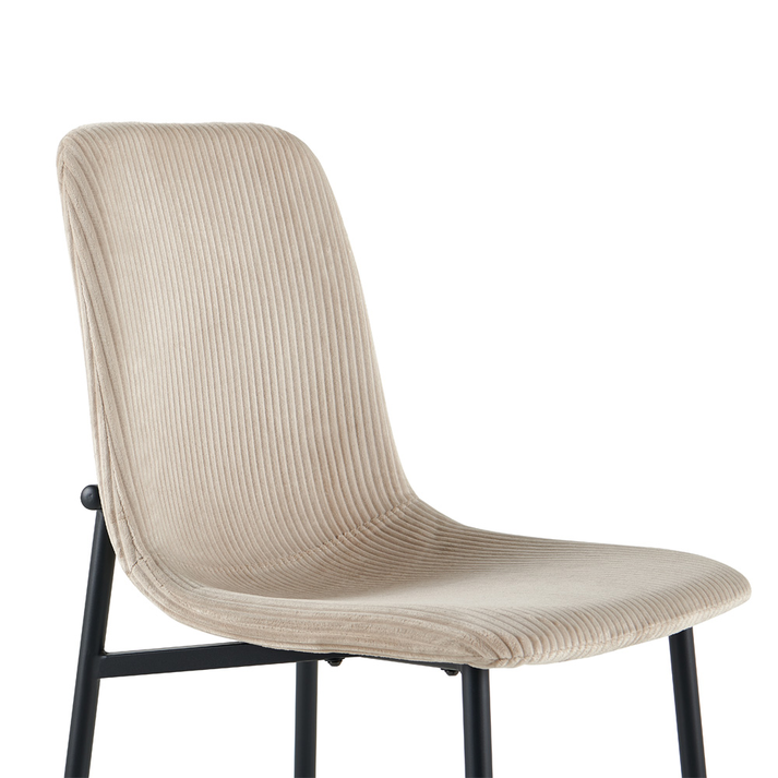 TESSERA ΚΑΡΕΚΛΑ BEIGE ΜΑΥΡΟ 54x44.5x87cm