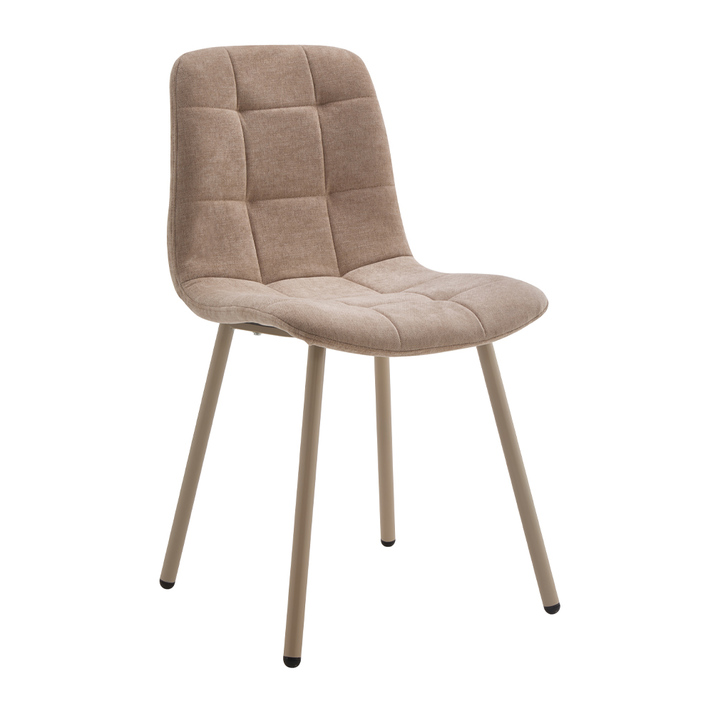Primo καρέκλα beige cream 45x53x84cm