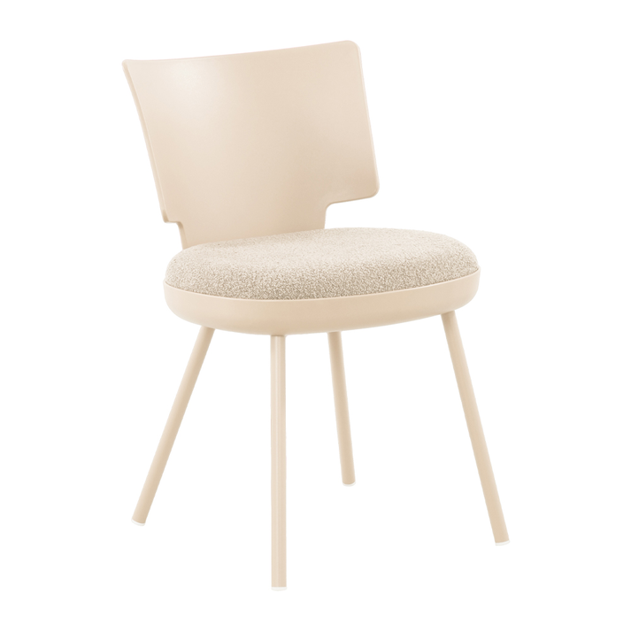 Corpo chair off white 46x56x73cm