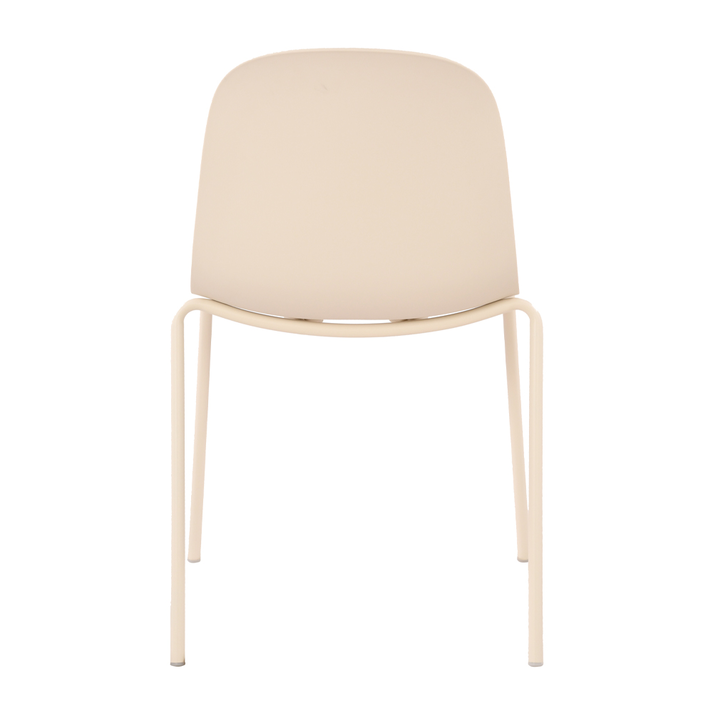 Padded καρέκλα off white 51x53x85cm
