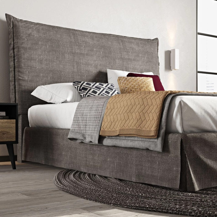 FAB Κρεβάτι Ελληνικής Κατασκευής 210x180xH127cm (Για Στρώμα 160x200)
