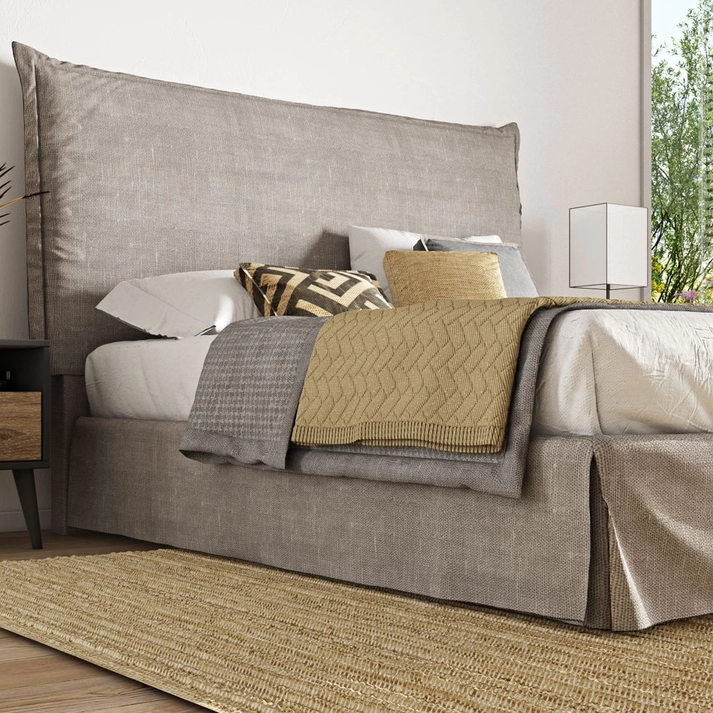FAB Κρεβάτι Ελληνικής Κατασκευής 210x180xH127cm (Για Στρώμα 160x200)