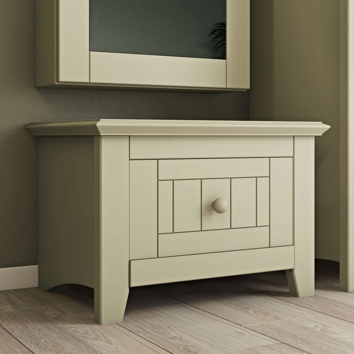 ISAVELLA Κομοδίνο με 1 Συρτάρι Ελληνικής Κατασκευής 55x35.5xH33.5cm