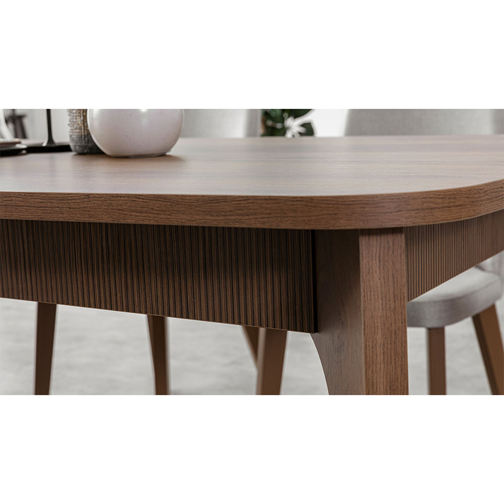 WOOD ΤΡΑΠΕΖΙ ΚΑΡΥΔΙ 175x95x76